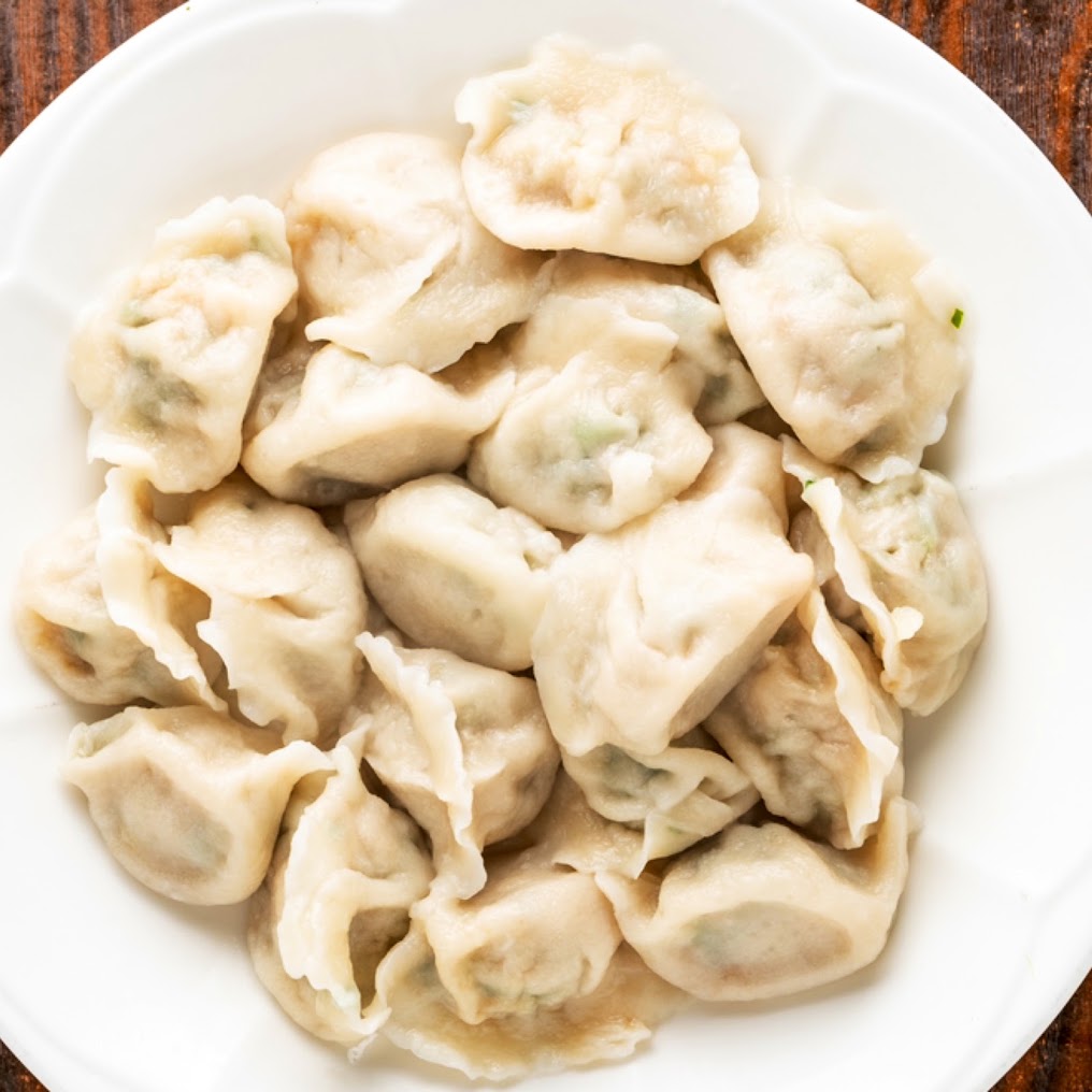 非常美食白盘手工水饺实拍